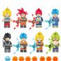 New Dragon Ball Vegeta Zamasu Broli Son Goku Minifigures Compatible Lego