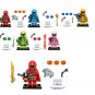 5pcs Mighty Morphin Power Rangers Minifigures