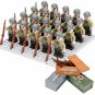 20pcs WW2 Pacific War America Soldiers Weapon Box Boys Gift