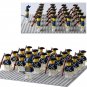 21Pcs British Navy Army Soldiers American Civil War Lego Minifigures Compatible