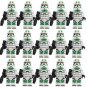 15pcs Star Wars Horn Clone Troope Minifigures