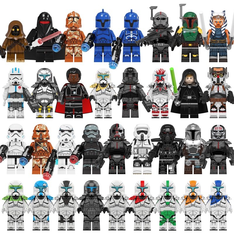 New Star War Clone Trooper Minifigures