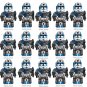 15pcs Clone Trooper Jesse Minifigures