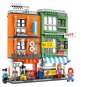 Hong Kong Kowloon City Street Nathan Road Stores Restaurant Building Toys