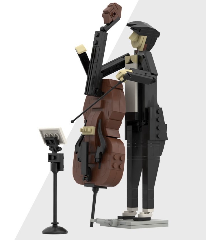 IDEAS Austrian Symphony Orchestra Cellist Building Toys