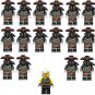 17pcs Master Wu Muzzle Minifigures