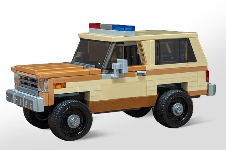 Custom Stranger Things Chief Jim Hopper Car