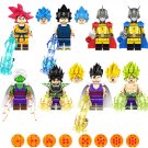 8pcs Son Goku Vegeta Gamma Piccolo Broli Son Gohan Minifigures 8pcs Son Goku Vegeta Gamma Piccolo Broli Son Gohan Minifigures