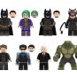 8pcs Batman Catwoman Joker Nightwing Alfred Ras al Ghul Killer Croc Minifigures