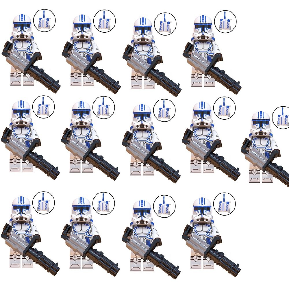 13pcs Clone Trooper Hardcase Minifigures