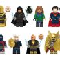 8pcs Doctor Fate Black Adam Cyclone Superman Atom Smasher Kent Nelson Hawkman Minifigures