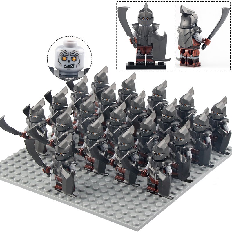 21pcs Azog's Guldur Orc Army The Lord Of The Rings Minifigures