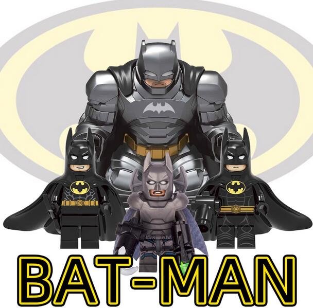 4pcs Batman Minifigures Figure