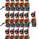 25pcs Napoleonic Wars Highland Infantry 16 Minifigures Soldiers Minifigures