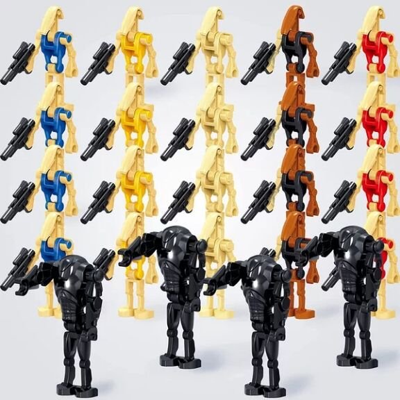 24pcs Battle Droid Minifigures