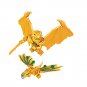 16pcs Ninjago Golden Dragon Flyling Cole Nya Cole Zane Jay Kai Iloyd Minifigures