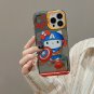 Cute Captain America Cat iPhone 12 13 14 Pro Max Case TPU