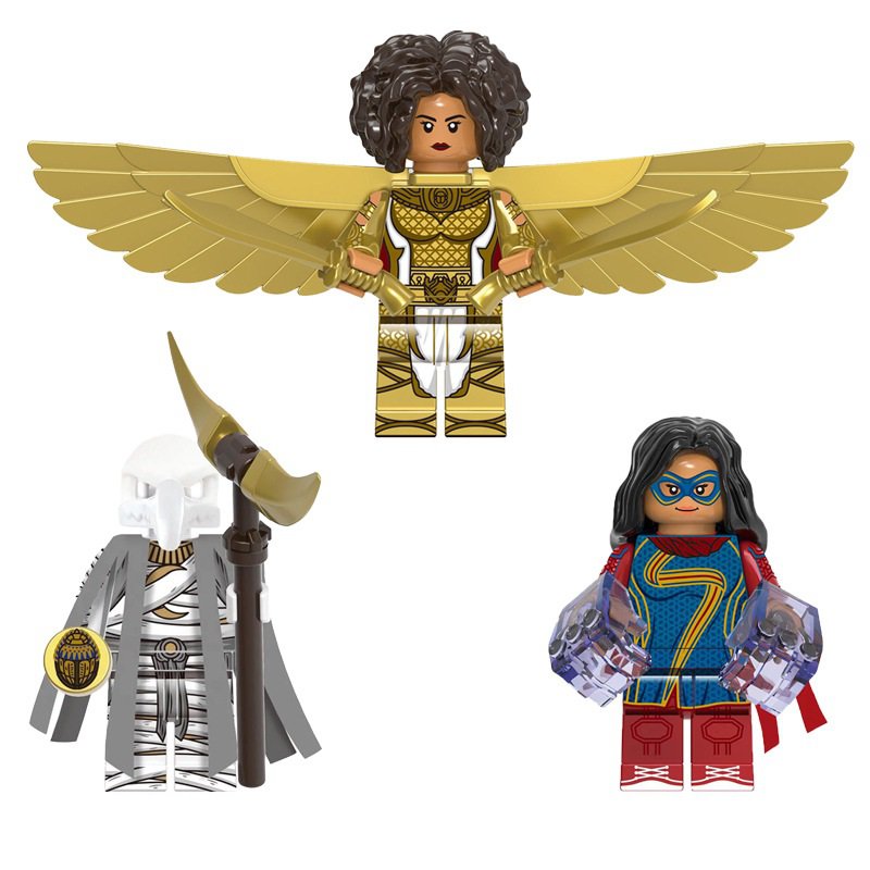 3pcs Layla Khonsu Ms. Marvel Minifigures