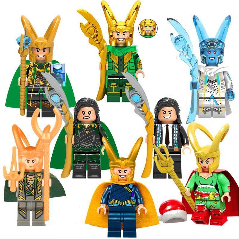 8pcs Loki Minifigures