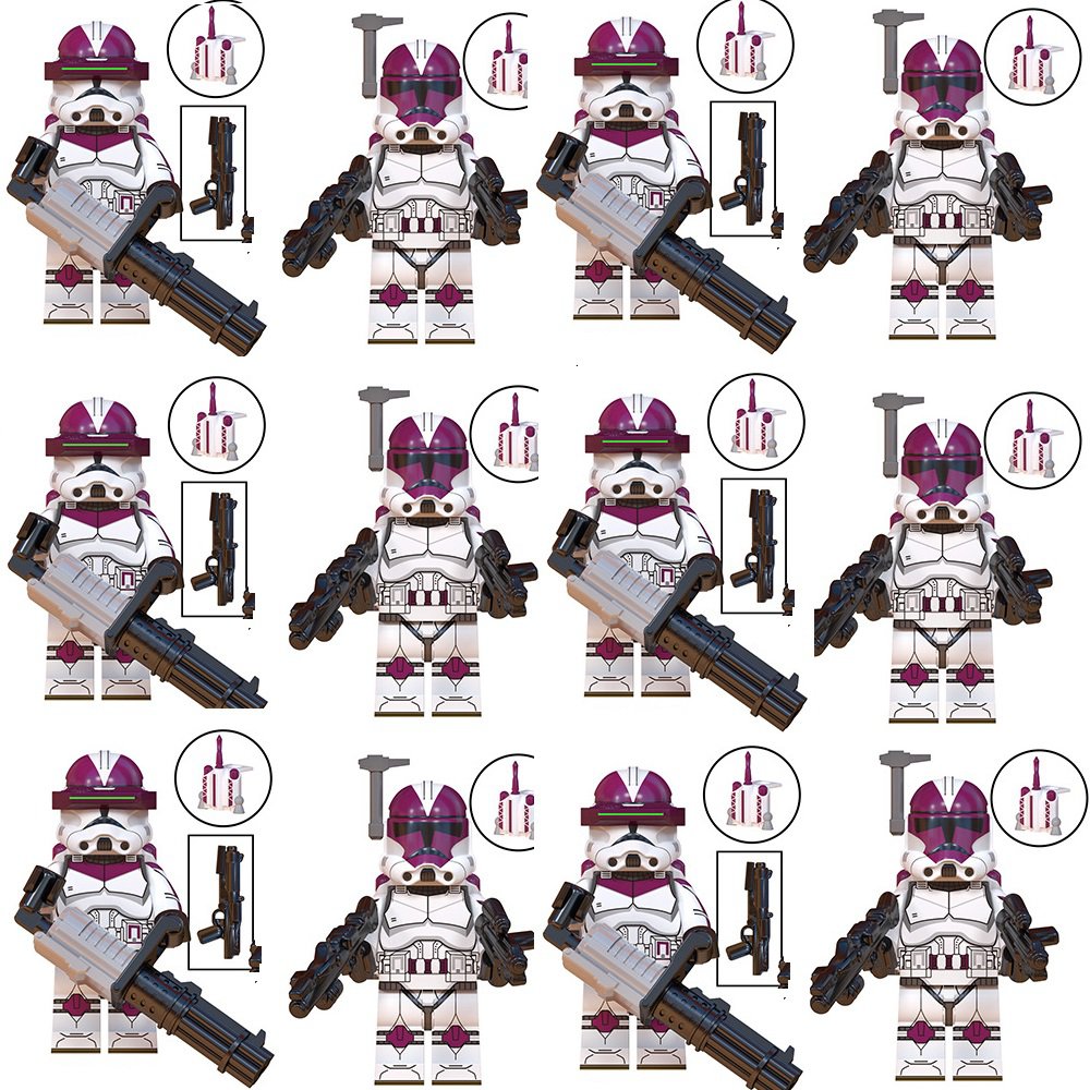 12pcs Clone Trooper Sqaud 2 3