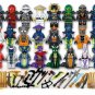 24pcs Ninjago Snake Pythor Master Wu Iloyd Cole Kai Zane Minifigures