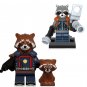 3pcs Rocket Raccoon Minifigures