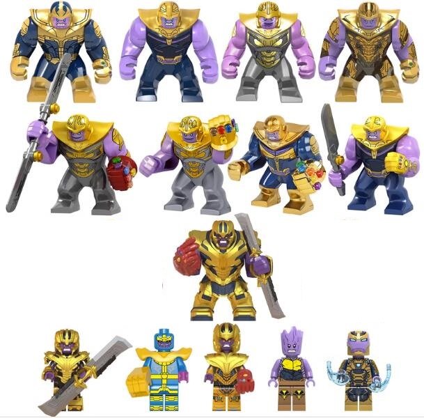 All Marvel Thanos Figures Minifigures