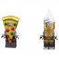 2pcs Pizza Ice Cream Guy Minifigures