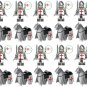 20pcs Medieval Knights Templar Army Soldiers Horses Minifigures