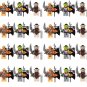 24pcs Lord of the Rings Arc Army Free Gandalf Minifigures