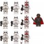 10pcs Moff Gideon Storm Trooper Flametrooper Minifigures