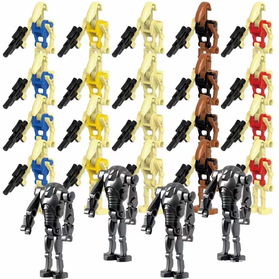 24pcs Star Wars Battle Droid Minifigures Cool Gift Idea
