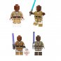 4pcs Star Wars Mace Windu Minifigures