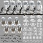 6pcs Arctic Snow Special Forces Soldiers Minifigures Weapons