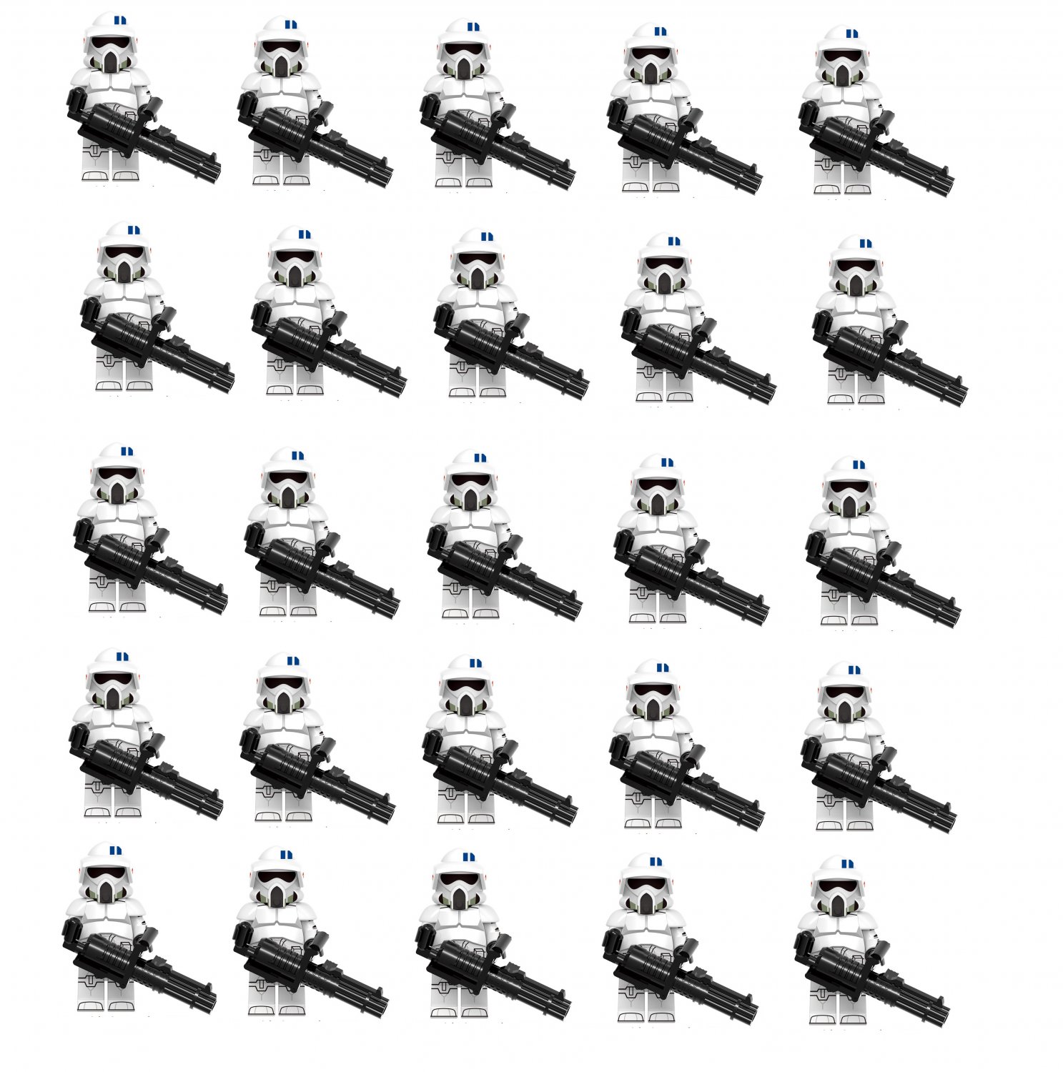 25pcs 91st Corps Lightning ARF Trooper Star Wars Gift Idea