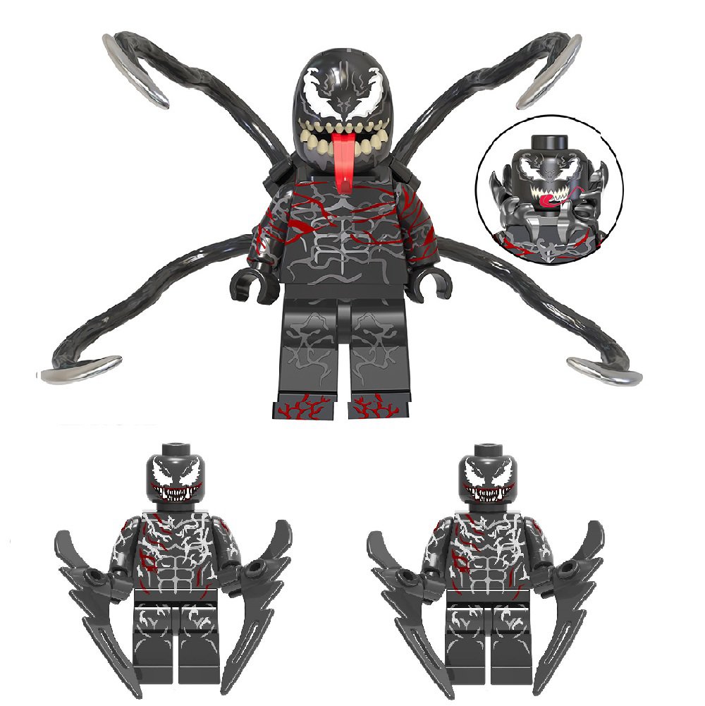 3pcs Riot Minifigures