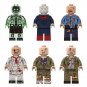 6pcs Walking Dead Minifigures