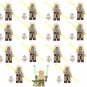 15pcs Star Wars Luke Skywalker Temple Guards Minifigures