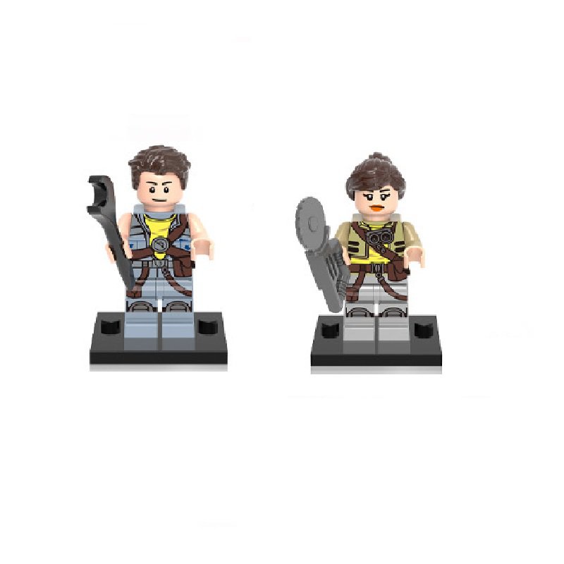 2pcs Star Wars Kordi Zander Minifigures
