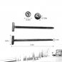 Nylon Universal Cable Tie BuckleSelf-Locking Zip Ties Holder with Pin & Button