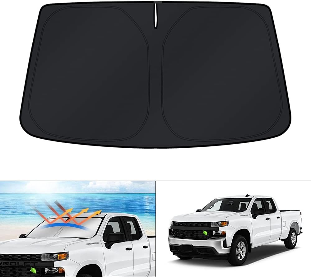 Chevrolet/Chevy Accessories Windshield Sun Shade for 2019-2025 2026  Silverado 1500
