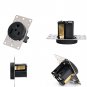 Flush Mount Receptacle Grounding Straight Blade, Heavy Duty Industrial Grade Power Receptacle