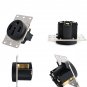 Flush Mounting Receptacle Grounding Straight Blade, Heavy Duty Industrial Grade Power