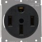 Flush Mounting Receptacle Grounding Straight Blade, Heavy Duty Industrial Grade Power