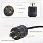 Locking Plug for Generator NEMA L6-30P Extension Cord End Male 30A 250V