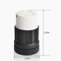 Best Locking Connector for Generator NEMA L14-30C Extension Cord End Female 30A 125/250V