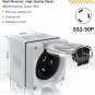 New 50 Amp Generator Power Inlet Box NEMA SS2-50P,125/250 Volt 12500W