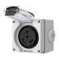 NEMA TT-30R Receptacle 125Volt,Outdoor dustproof and Weatherproof for RVs, Electric Vehicles
