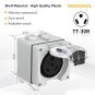 NEMA TT-30R Receptacle 125Volt,Outdoor dustproof and Weatherproof for RVs, Electric Vehicles