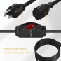Extension Cord with ON/Off Near Waterproof Switch